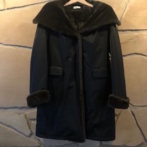 Jane Post Winter Stadium Style Coat